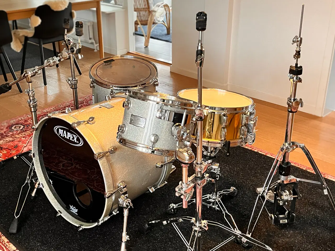 Billede 3 - Mapex+Pearl trommesæt