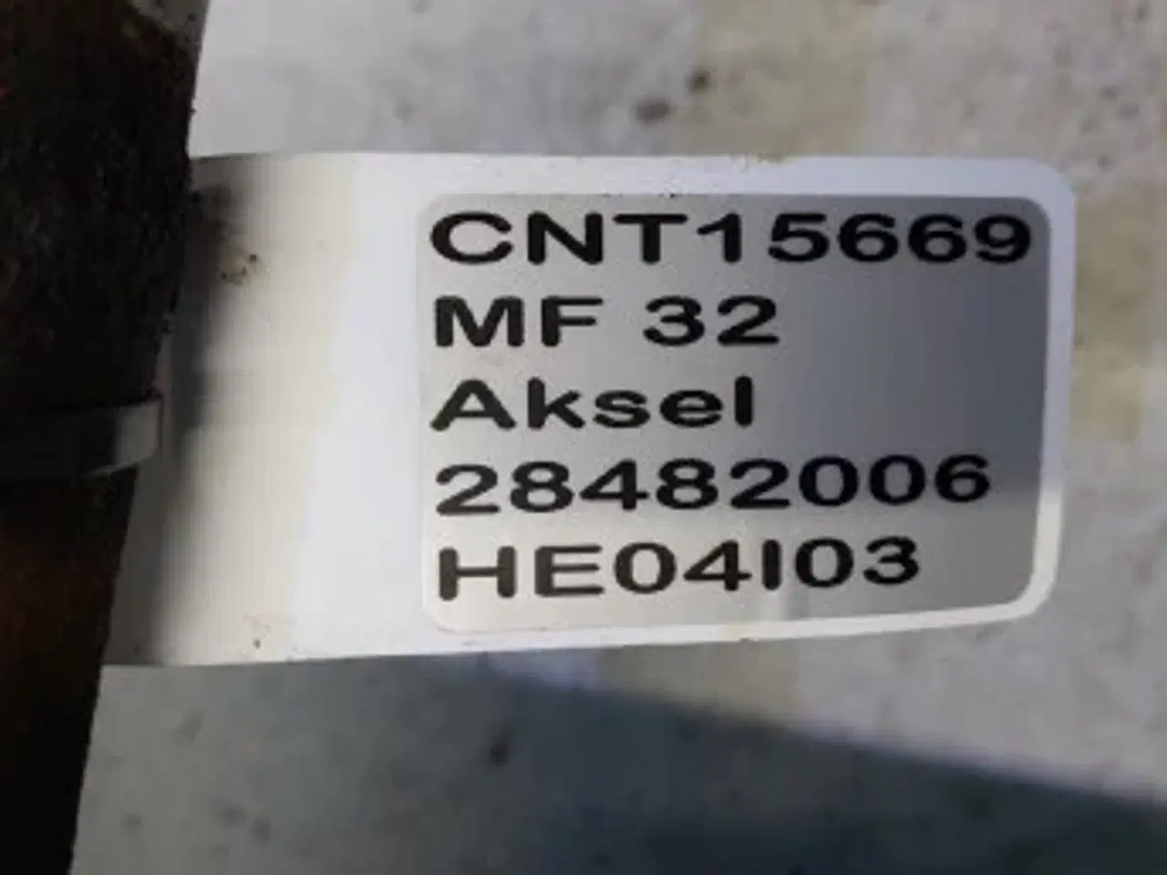 Billede 10 - Massey Ferguson 32 Aksel 28482006