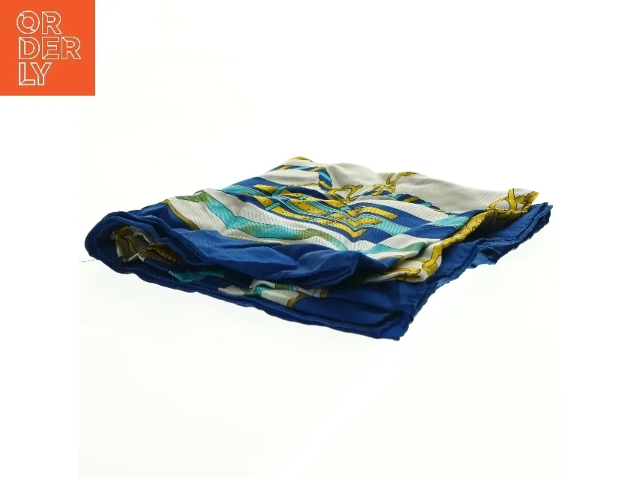 Billede 4 - Mønstret tørklæde fra Loredano (str. 86. x 88 cm)