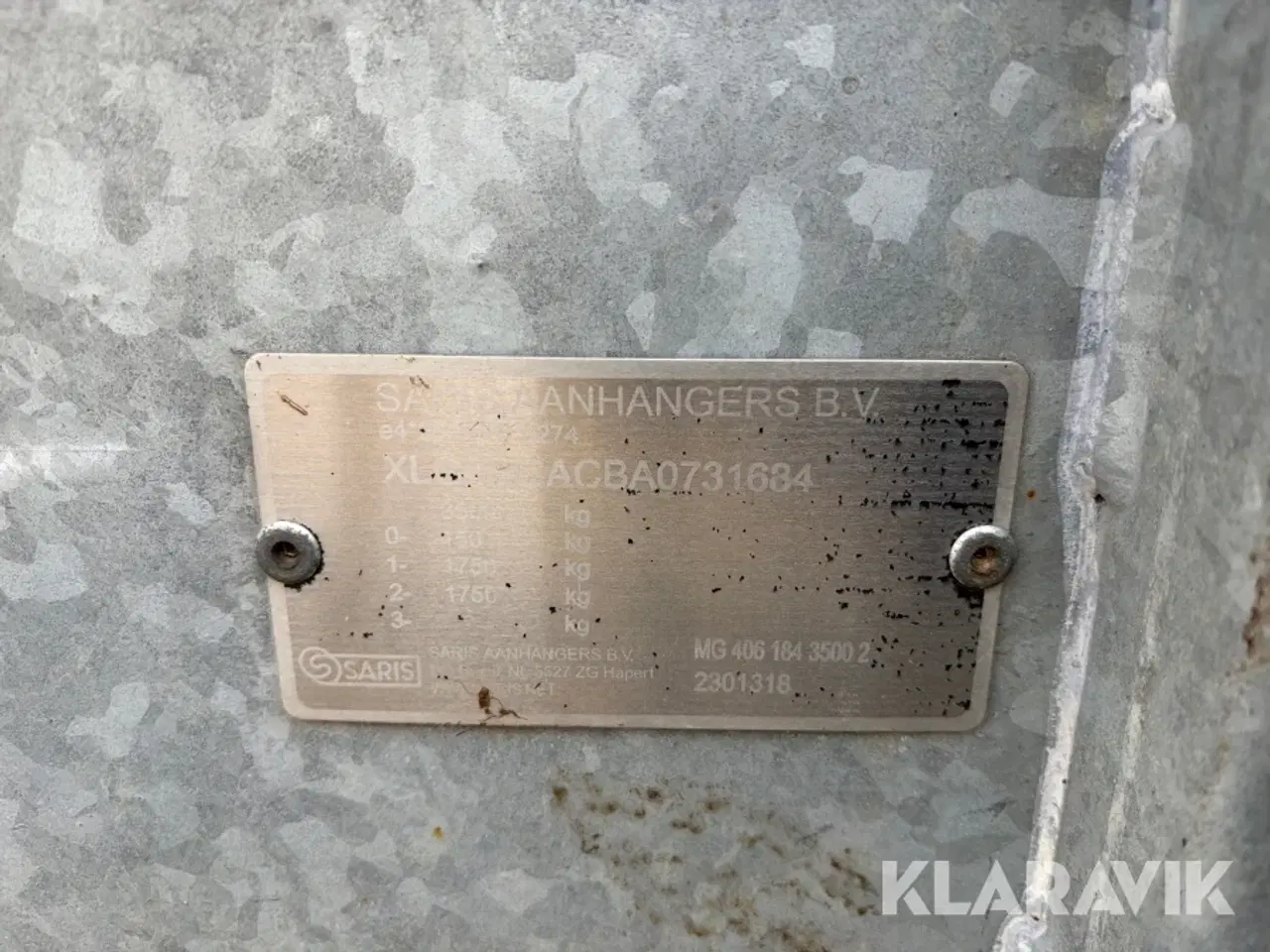 Billede 9 - Maskintrailer Saris C2C Arba