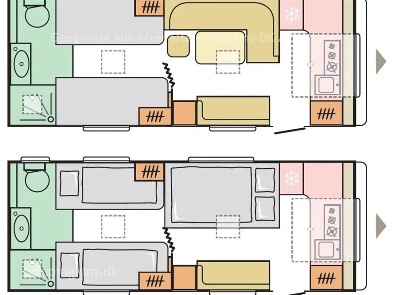 Billede 10 - 2019 - Adria Adora 613 HT   ENKELTSENGE, MOVER OG CENTRALVARME