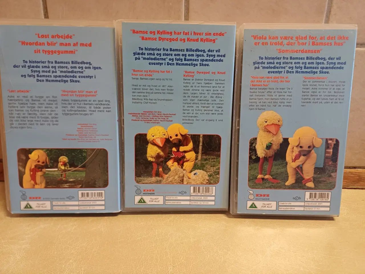 Billede 4 - Bamses Billedbog VHS samling børnefilm