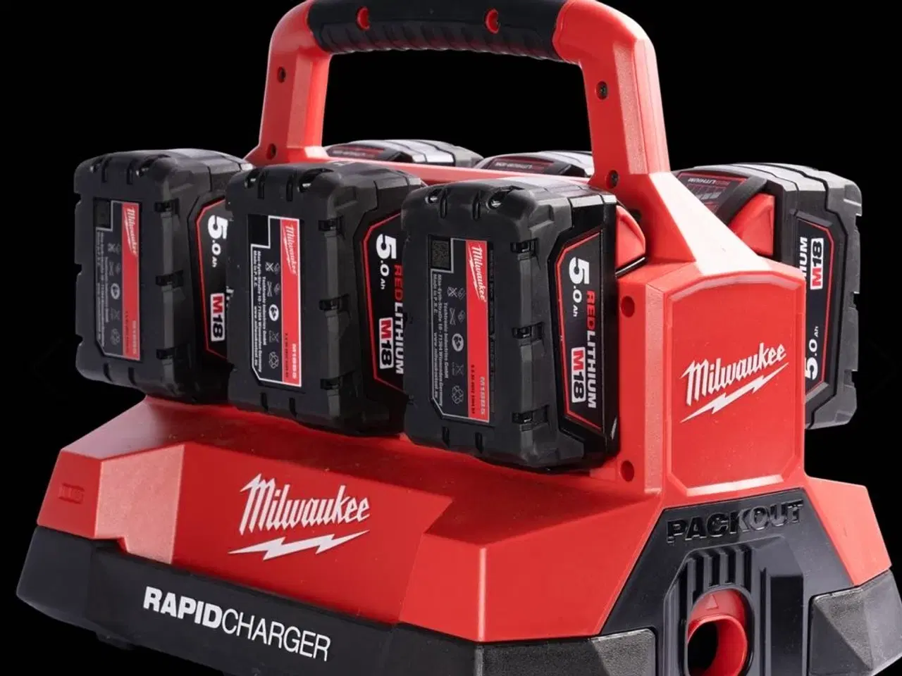 Billede 4 - MILWAUKEE PACKOUT, LADER, BATTERIER. SKAL VÆK IDAG