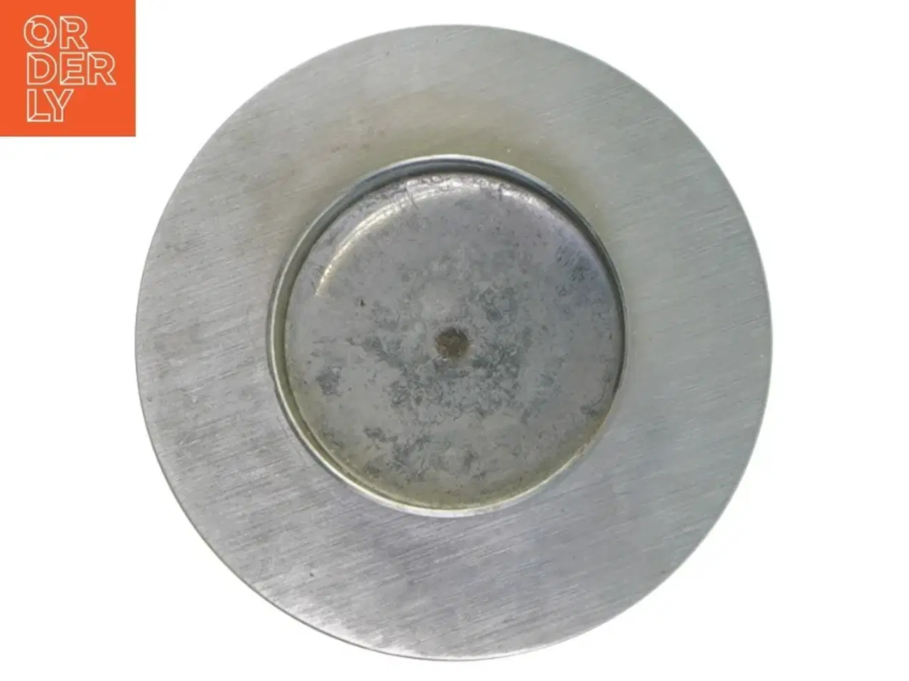 Billede 3 - Fyrfads lysestage i børstet stål fra Rosendahl (str. Ø 5 cm længde 5 cm)