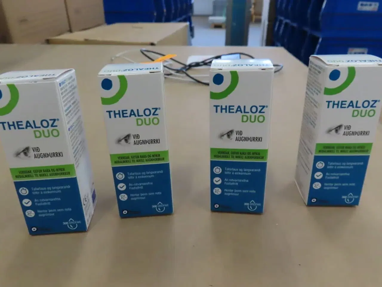 Billede 1 - 4 stk. Øjendråber THEALOZ