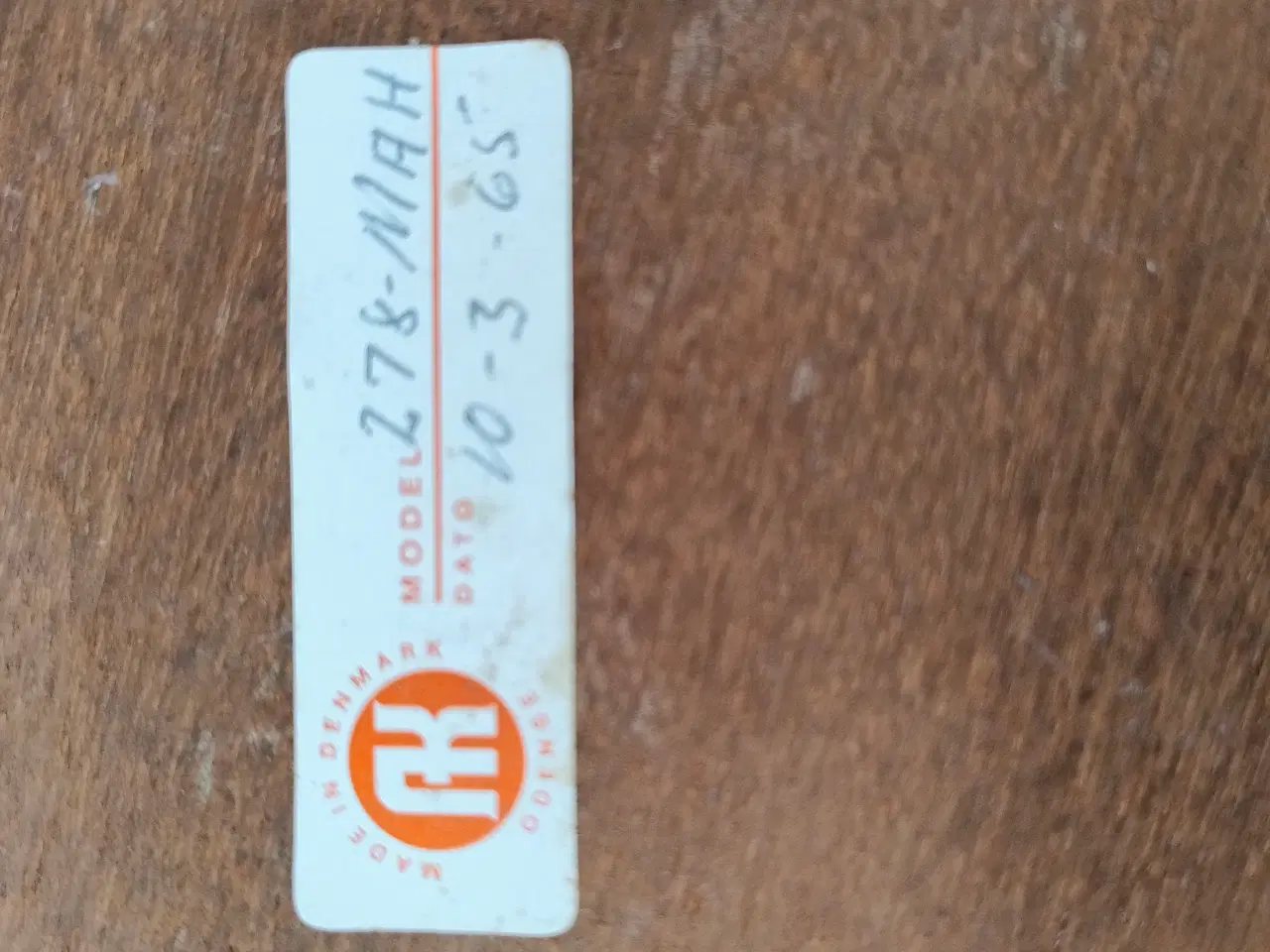 Billede 5 - Aksel Kjærgaard indskudsborde fra 1965 helt orgina