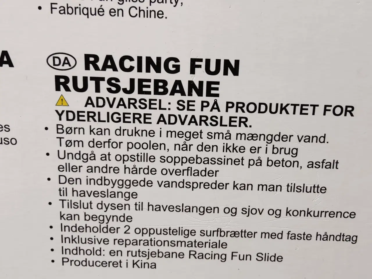 Billede 3 - Racing fun rutsjebane