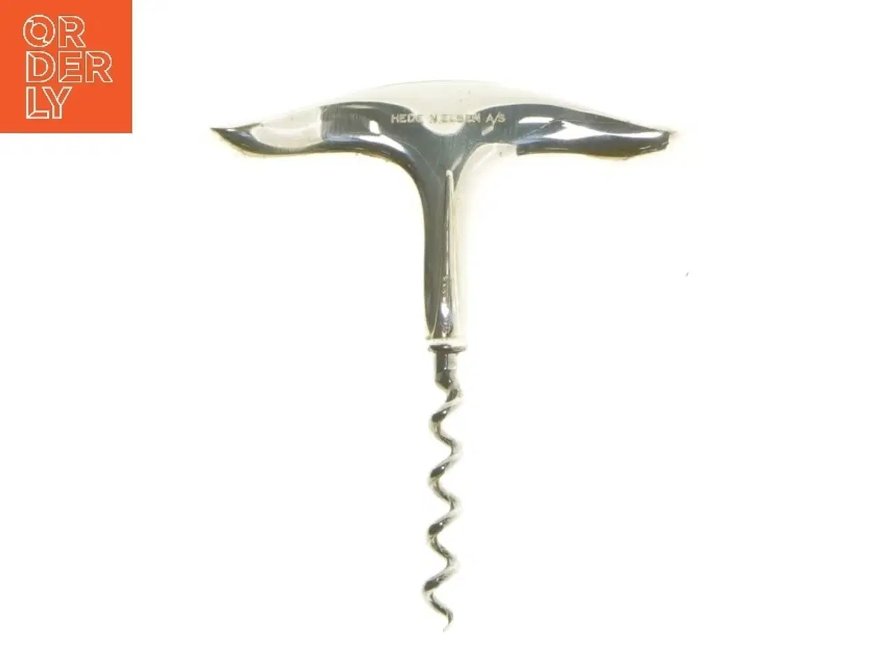 Billede 2 - Vinoptrækker i metal (str. 10x9 cm)