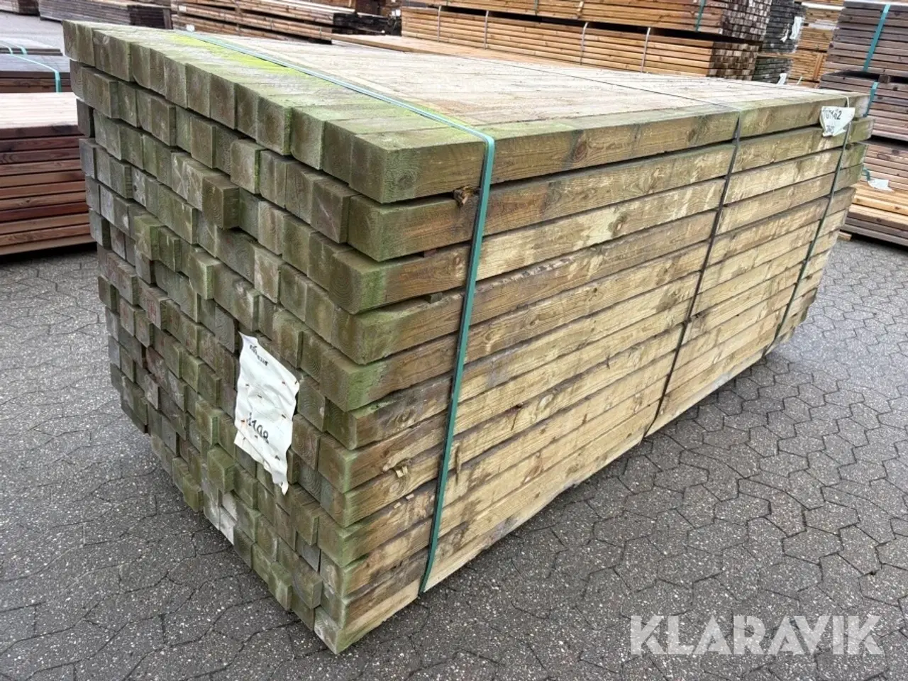 Billede 3 - Trykimprægnerede stolper 168 styk