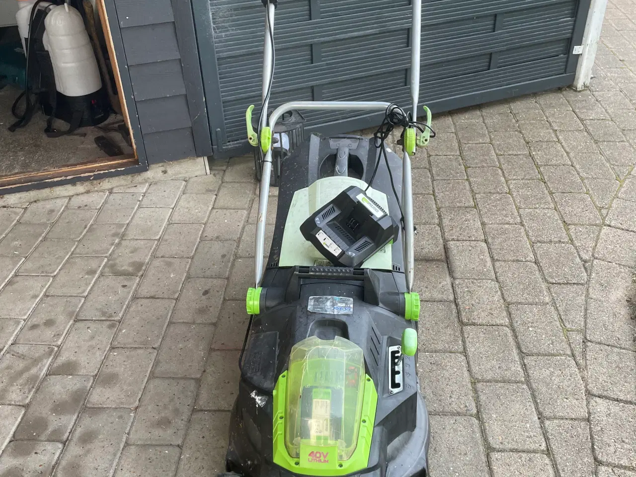 Billede 5 - Garden Plæneklipper med batteri
