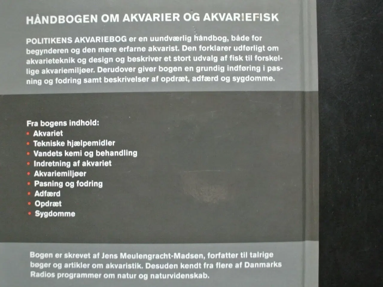 Billede 4 - politikens akvariebog, af jens meulengracht-madsen