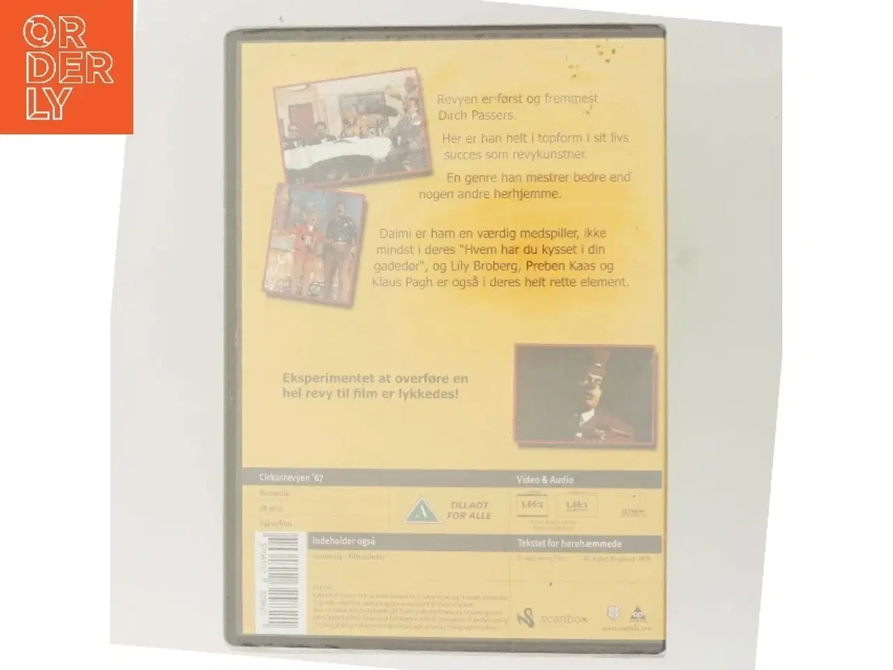 Billede 3 - Cirkusrevyen 1967 med Dirch Passer (DVD)