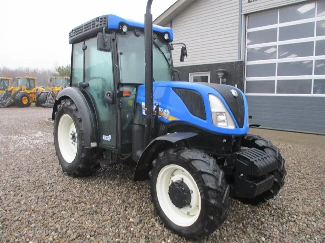 Billede 4 - New Holland T4.80 F SuperSteear med aircondition og koblingsfrit vendergear