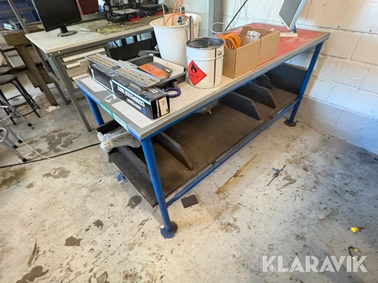 Billede 3 - Værkstedsbord