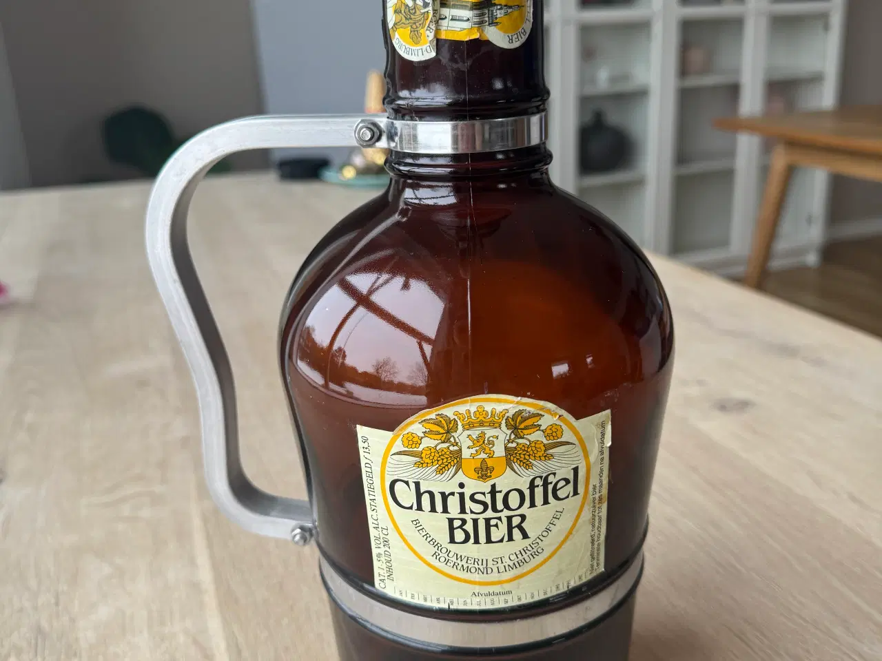 Billede 1 - Christoffel Bier glasflaske / gammel øl flaske