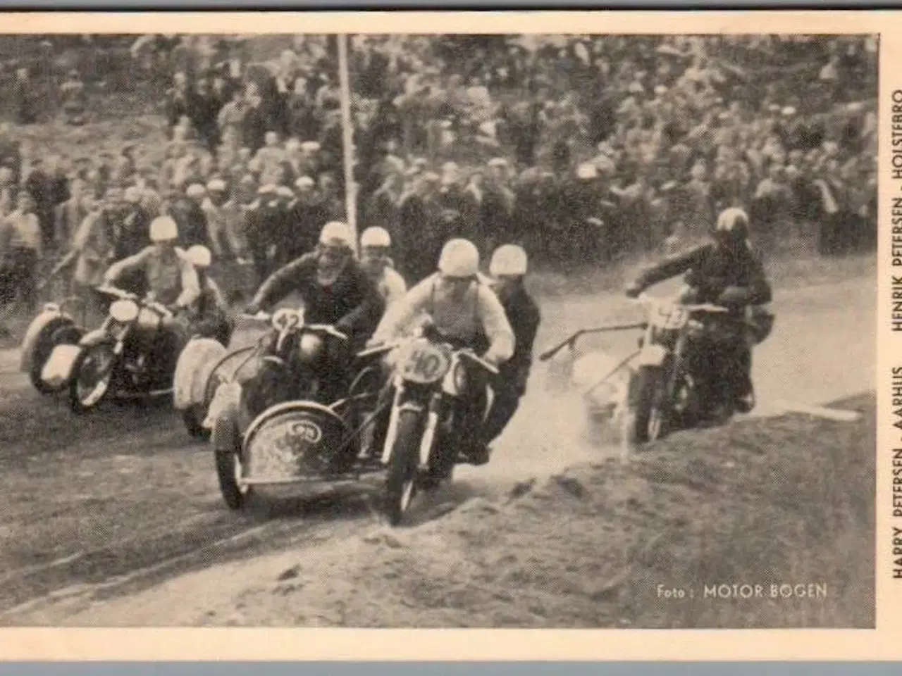 Billede 1 - Motorcykel - H. Petersen - H. Petersen - Kr. Kresten - Oluf Elsberg - Leif Bech - Ubrugt - Limrest !