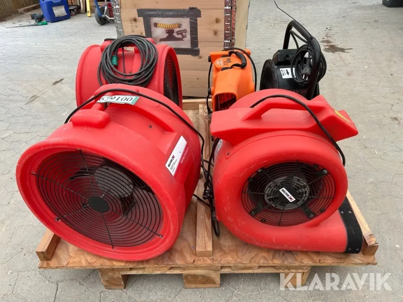 Billede 5 - Ventilatorer & slanger 5 styk