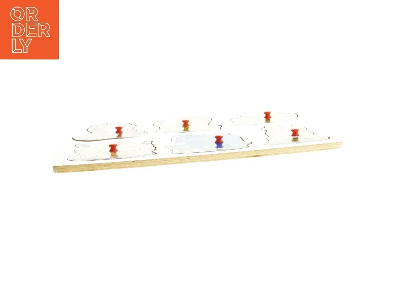 Billede 2 - Træpuslespil med dyremotiv