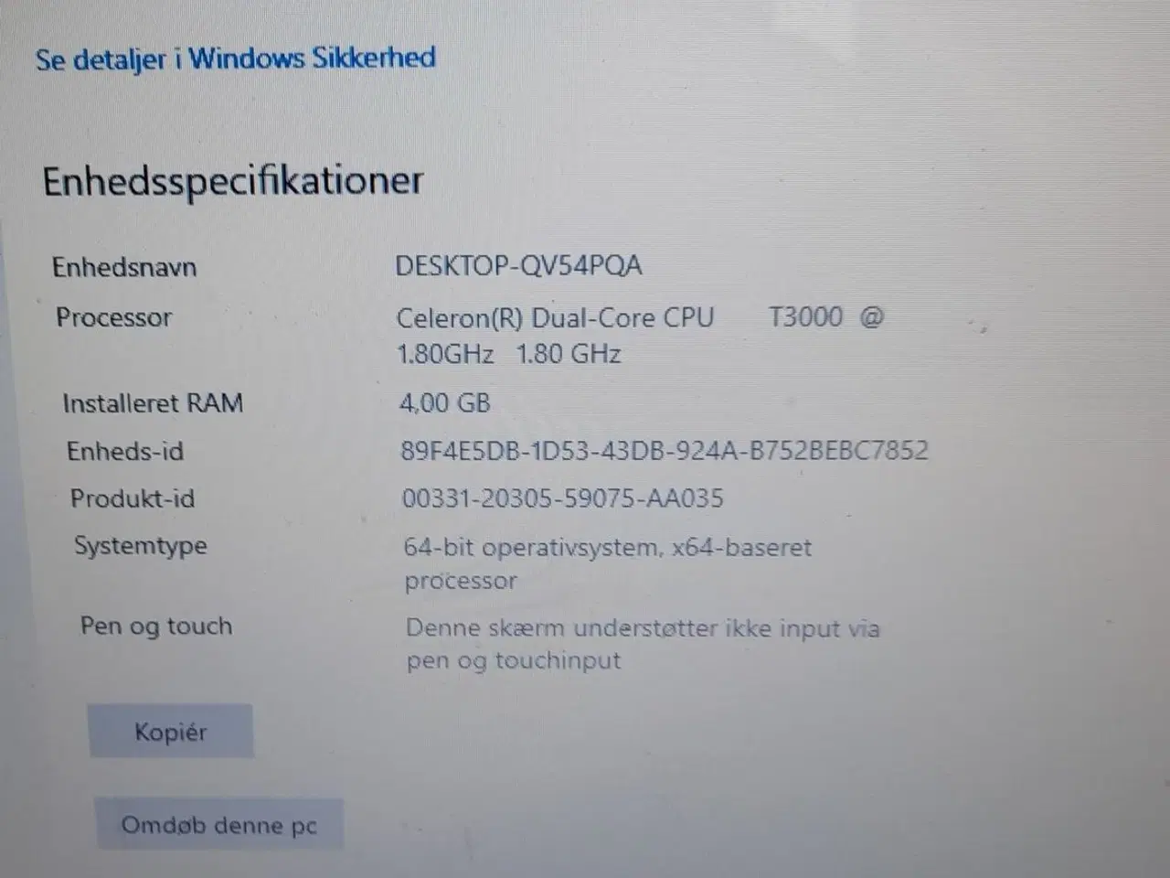 Billede 3 - Dell Inspiron 1750, 1,8 GHz, 4 GB ram, 220 GB SSD