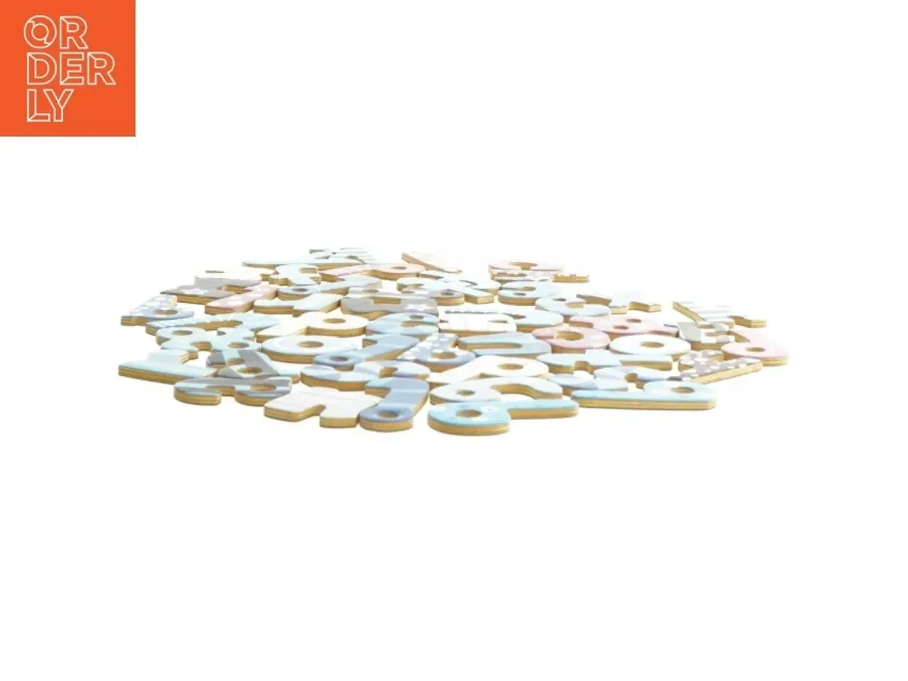 Billede 3 - Magnetiske bogstaver (str. 5 cm)