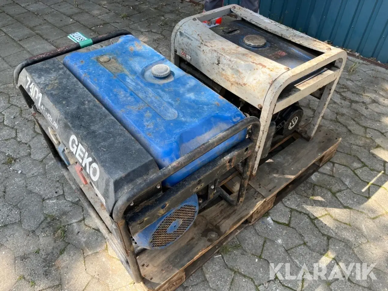 Billede 2 - Generator Geko 7401 2 styk.