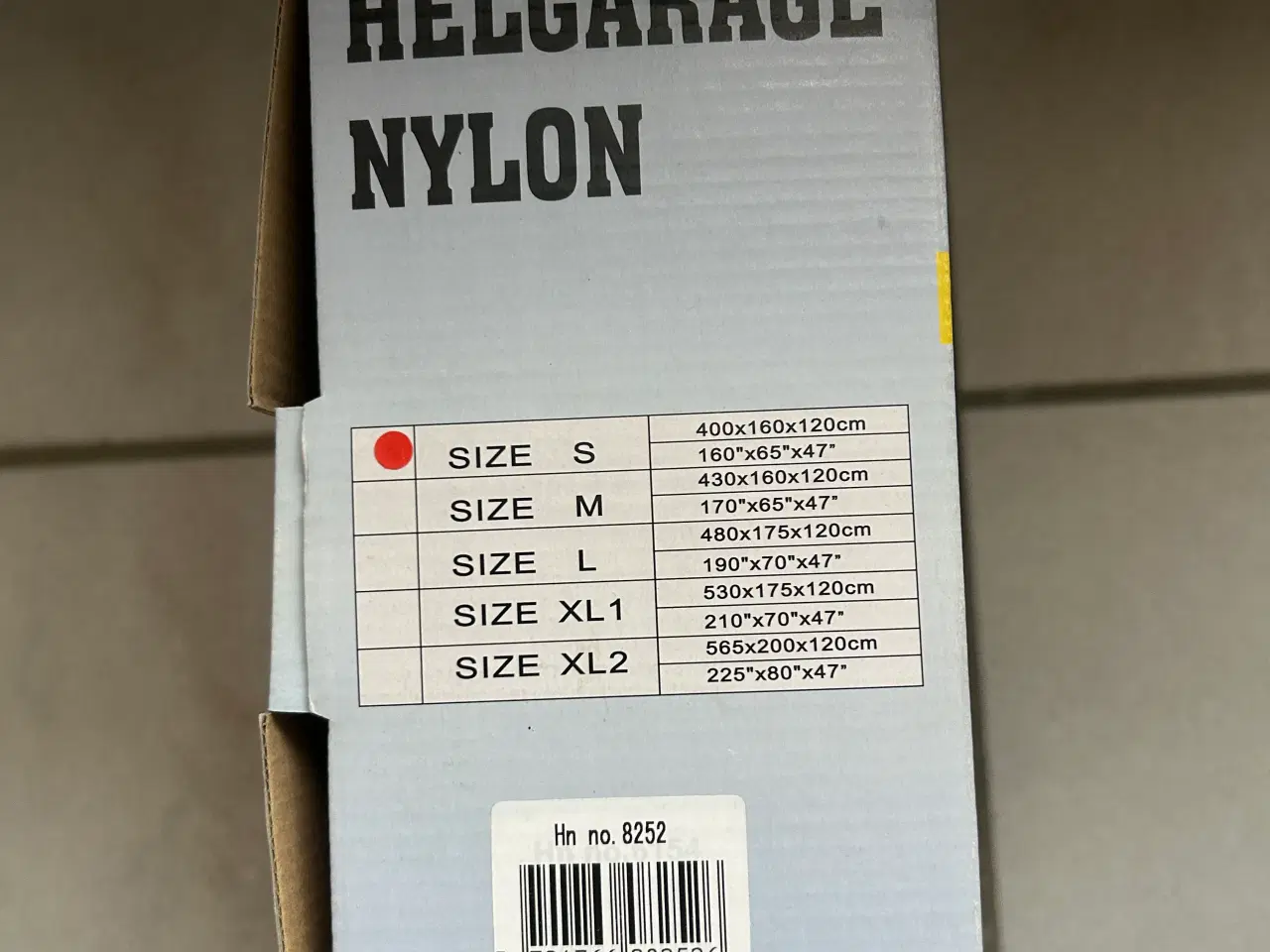 Billede 3 - Ny helgarage bilovertræk str. S