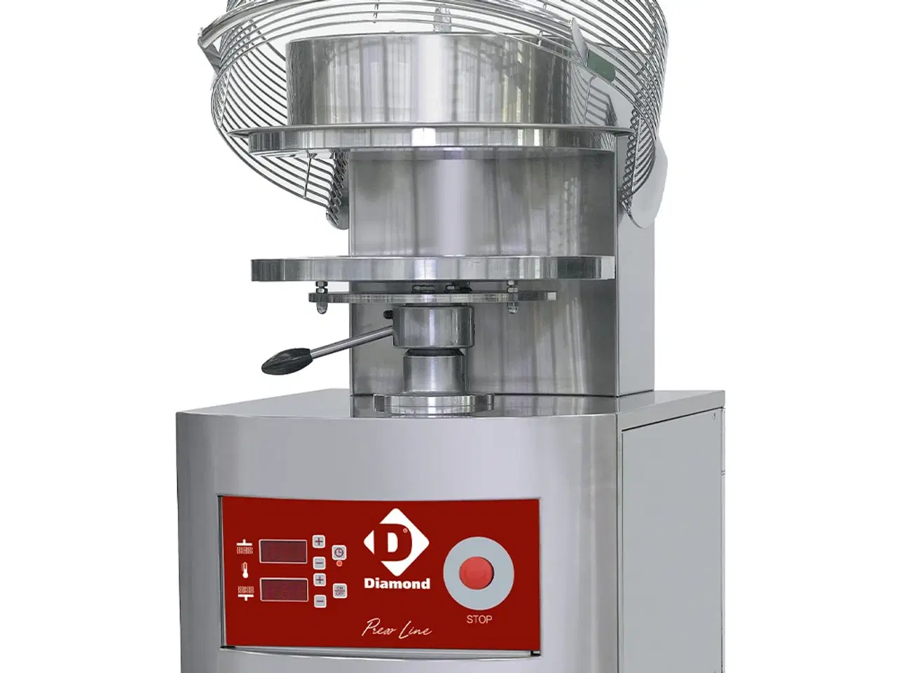 Billede 1 - Industri Pizzapresser Ø 450 mm – Rustfrit Stål