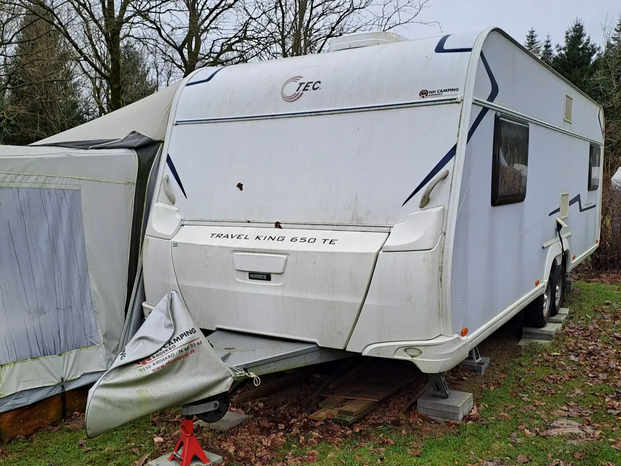 Billede 12 - Campingvogn TEC 650, fortelt og annex sælges