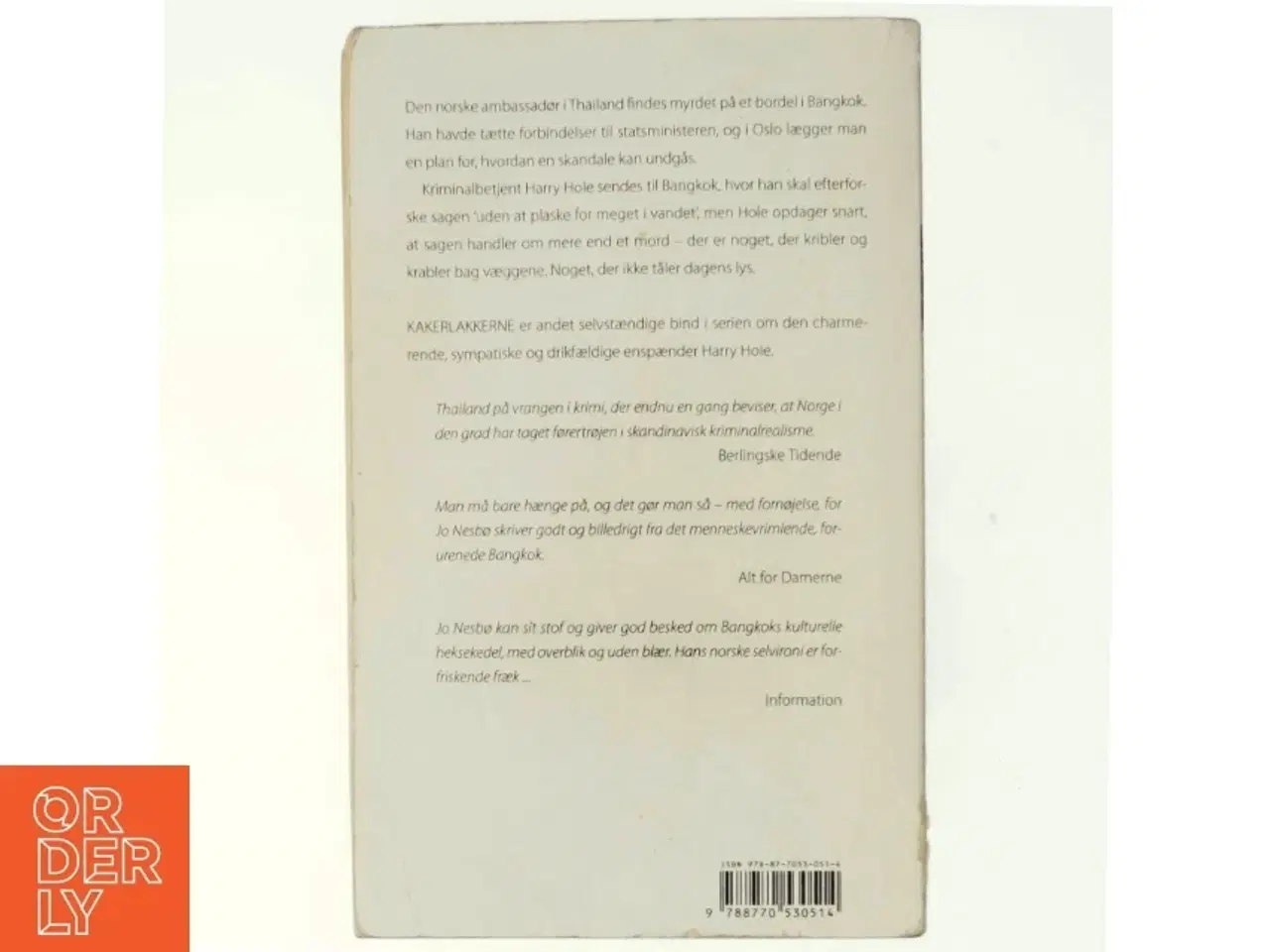 Billede 3 - Kakerlakkerne af Jo Nesbø (Bog)