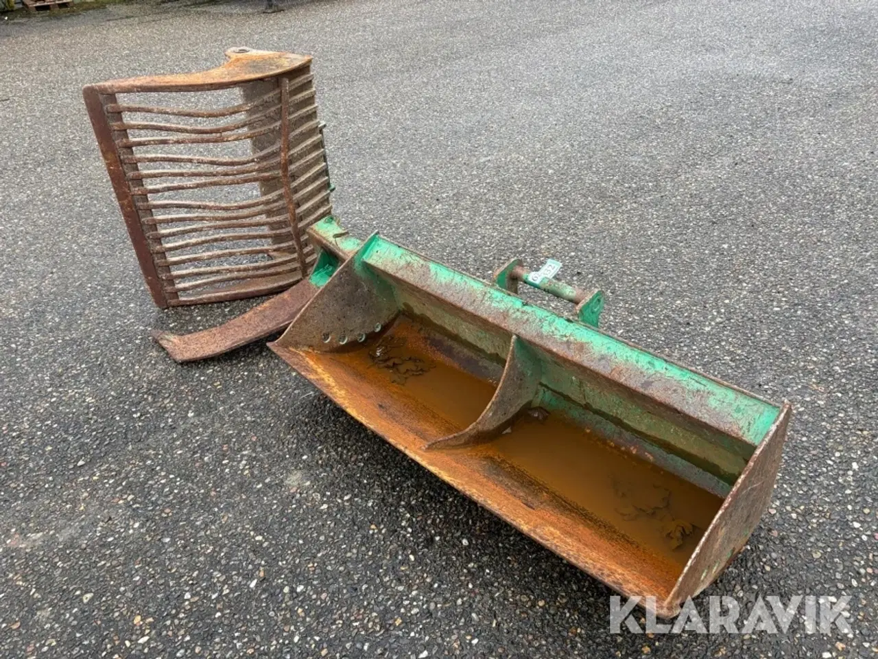 Billede 1 - Planerskovl, risteskovl og grubbetand