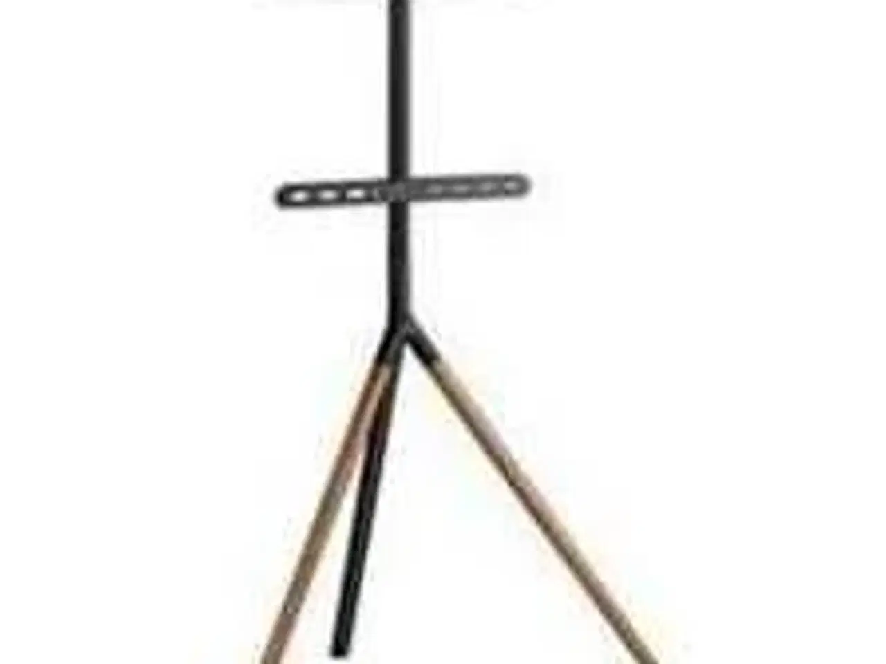 Billede 2 - Sinox Tripod TV gulvstand med drejbar top 45"-65" Træ/sort