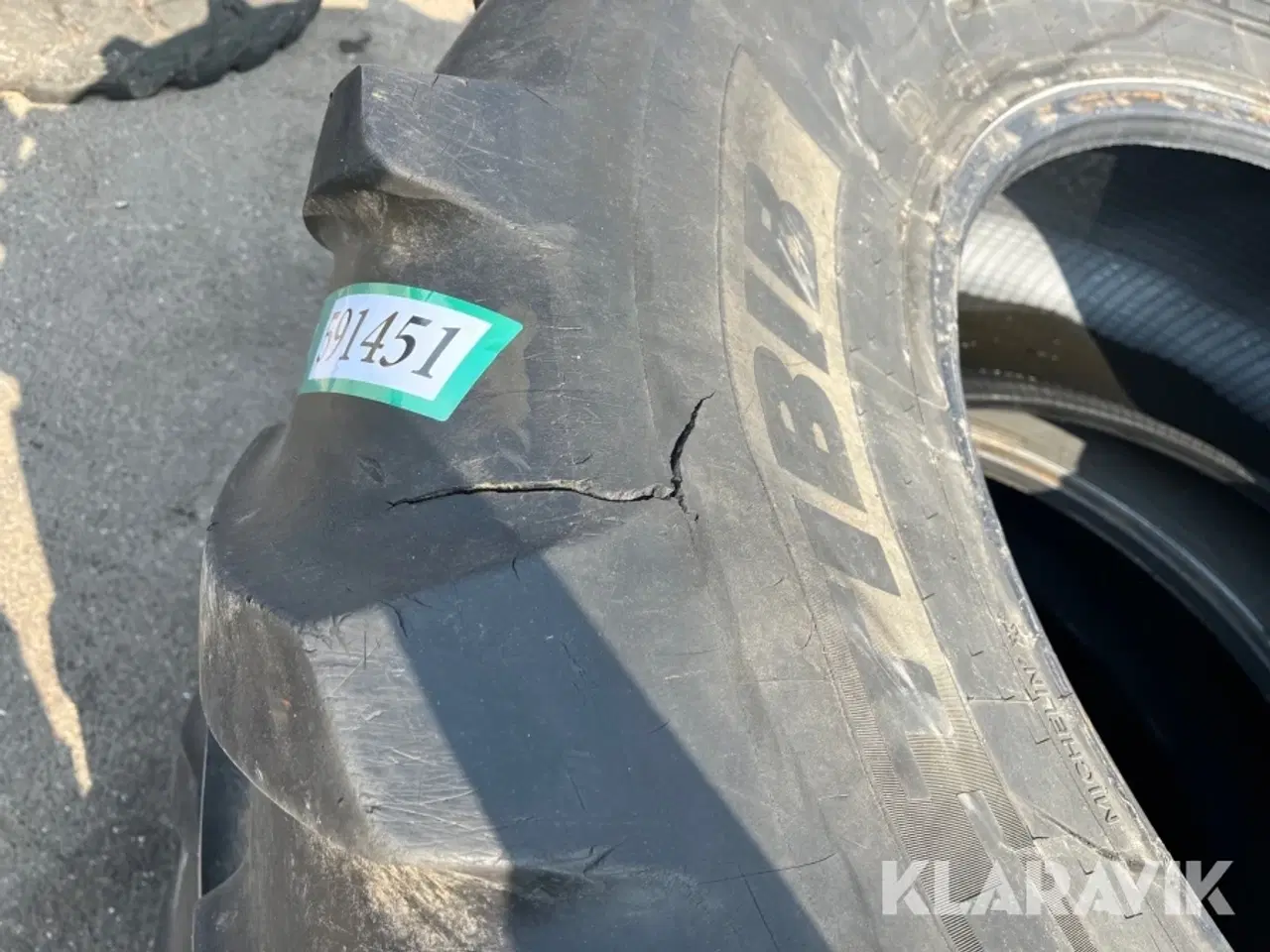 Billede 9 - Traktordæk Michelin Multibib 650/65R42