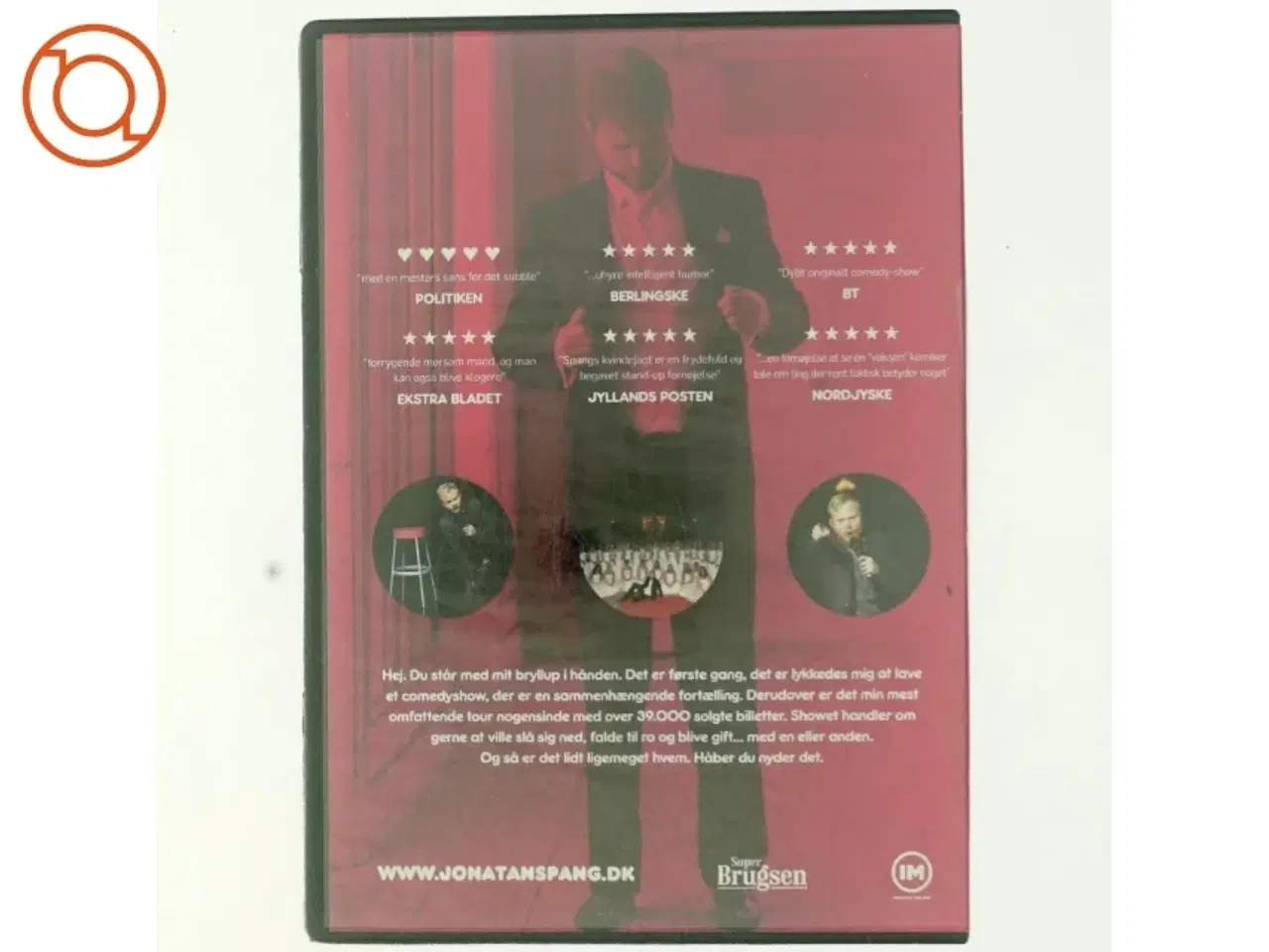 Billede 3 - Bryllup Live Comedy Show af Jonatan Spang (DVD)