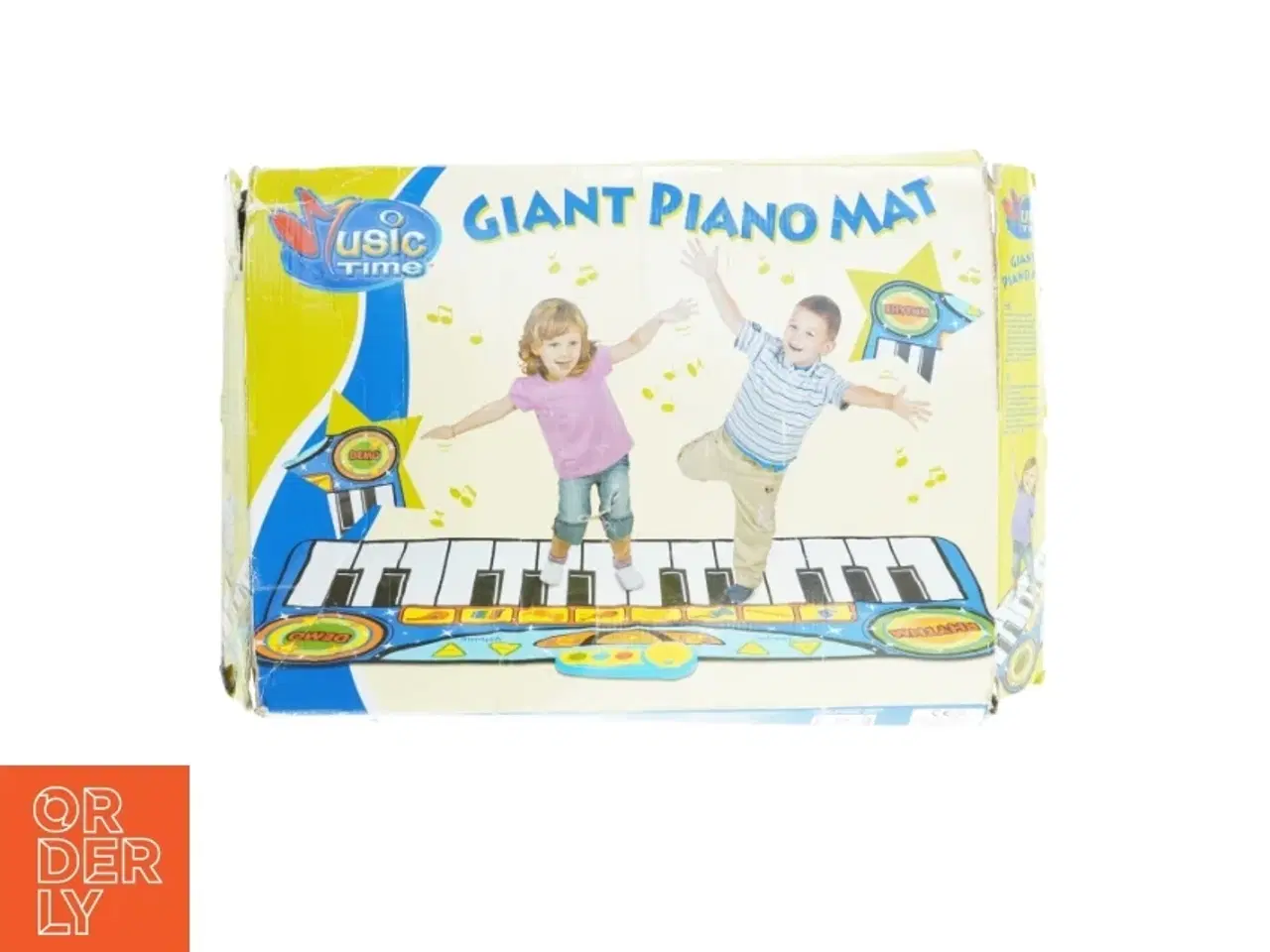 Billede 1 - Klaver, Giant piano mat fra Music Time (str. 55 x 40 cm)
