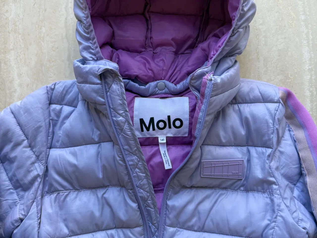 Billede 2 - Molo dynejakke m/aftagelig hætte, str. 140