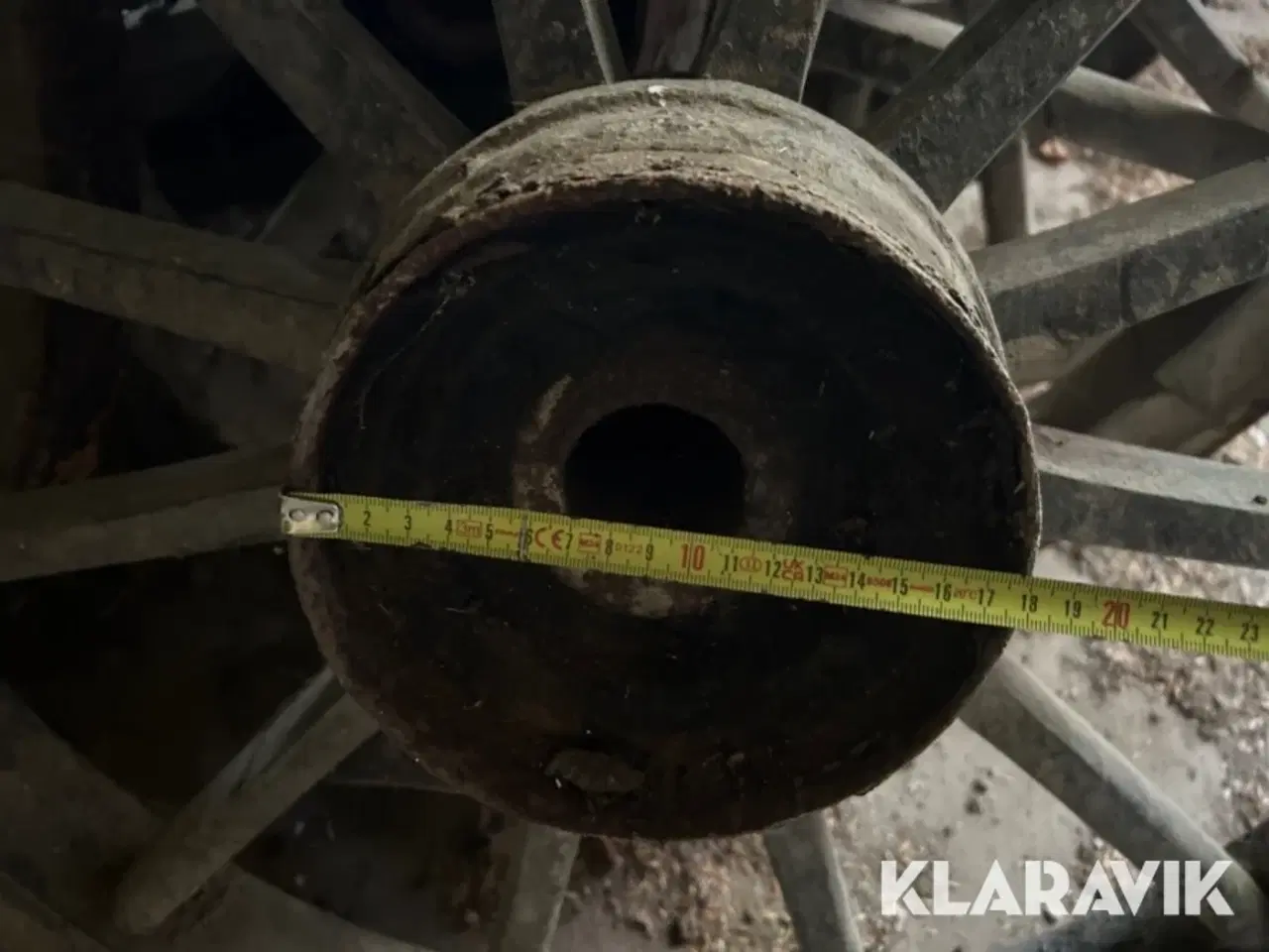 Billede 7 - Hestevognshjul 2 styk