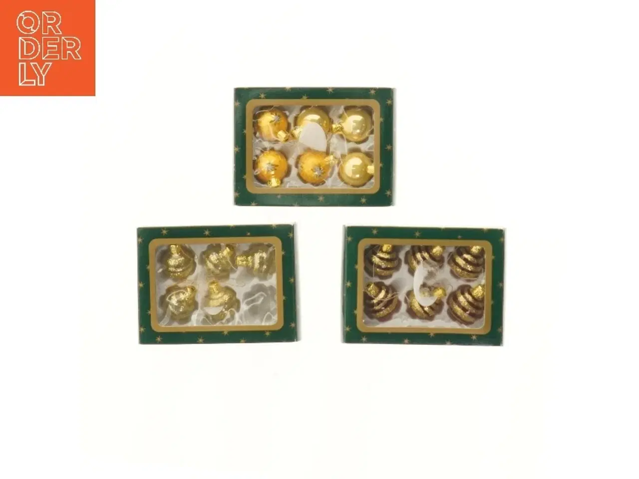 Billede 1 - Julekugler sæt (str. Ø 3 cm)