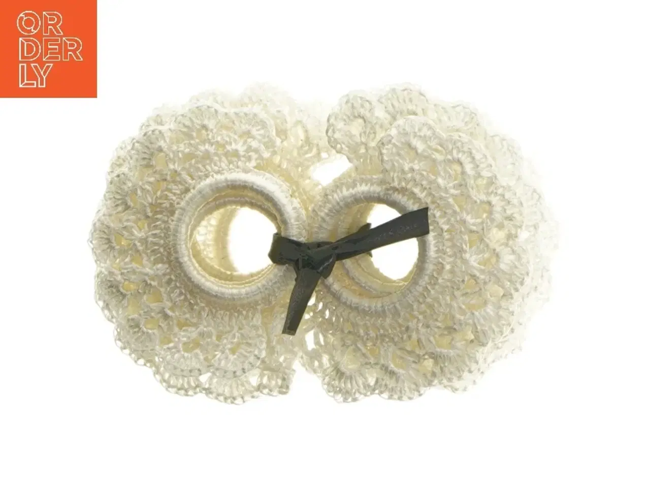 Billede 1 - Hæklede blondemanchetter (str. 6,5 cm)