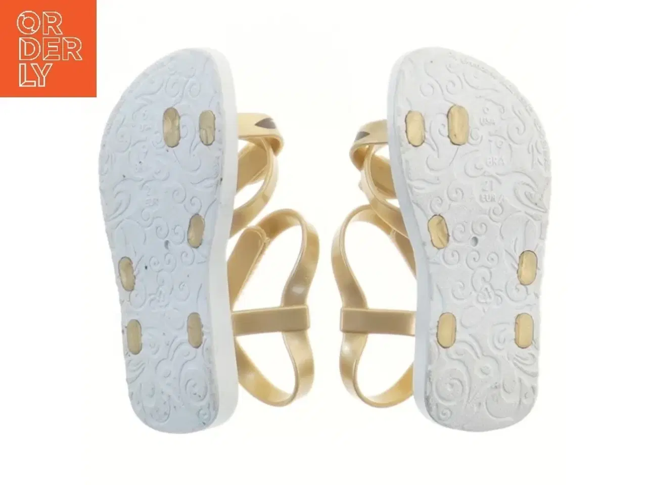 Billede 3 - Guld børnesandaler fra Ipanema (str. 21 )