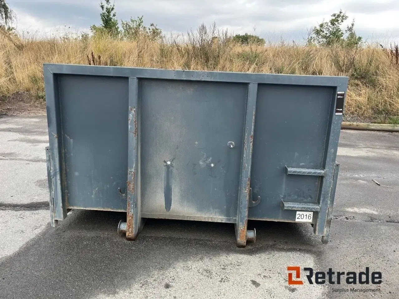 Billede 2 - - - - Containerlad til wirehejs