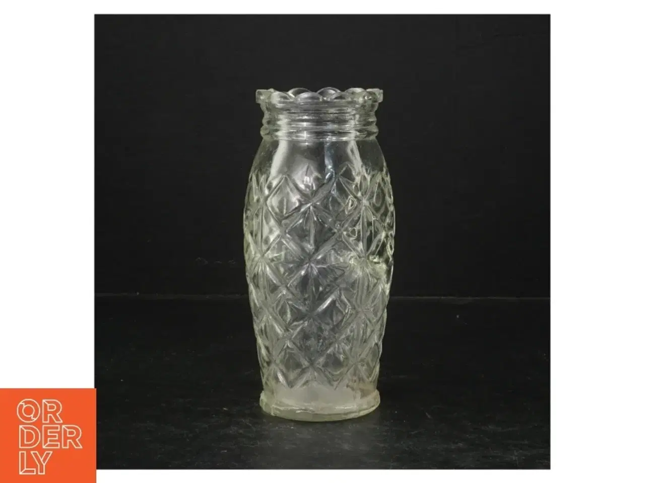 Billede 1 - Glasvase (str. 17 cm)
