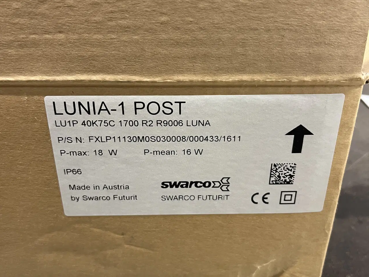 Billede 3 - Swarco Lunia 1 LED Post Lampe