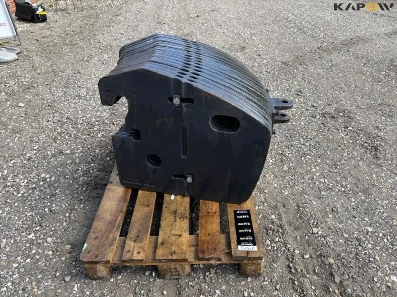 Billede 4 - - - - Frontvægte 16 stk. a 110kg