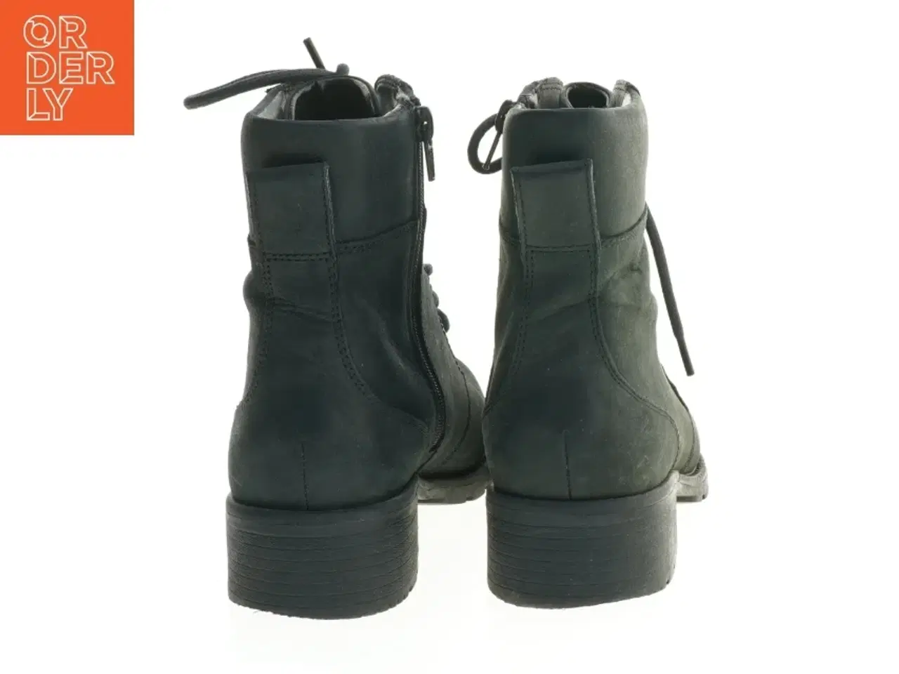 Billede 2 - Sort ankelstøvler i størrelse 39,5 fra Clarks (str. 39,5 )