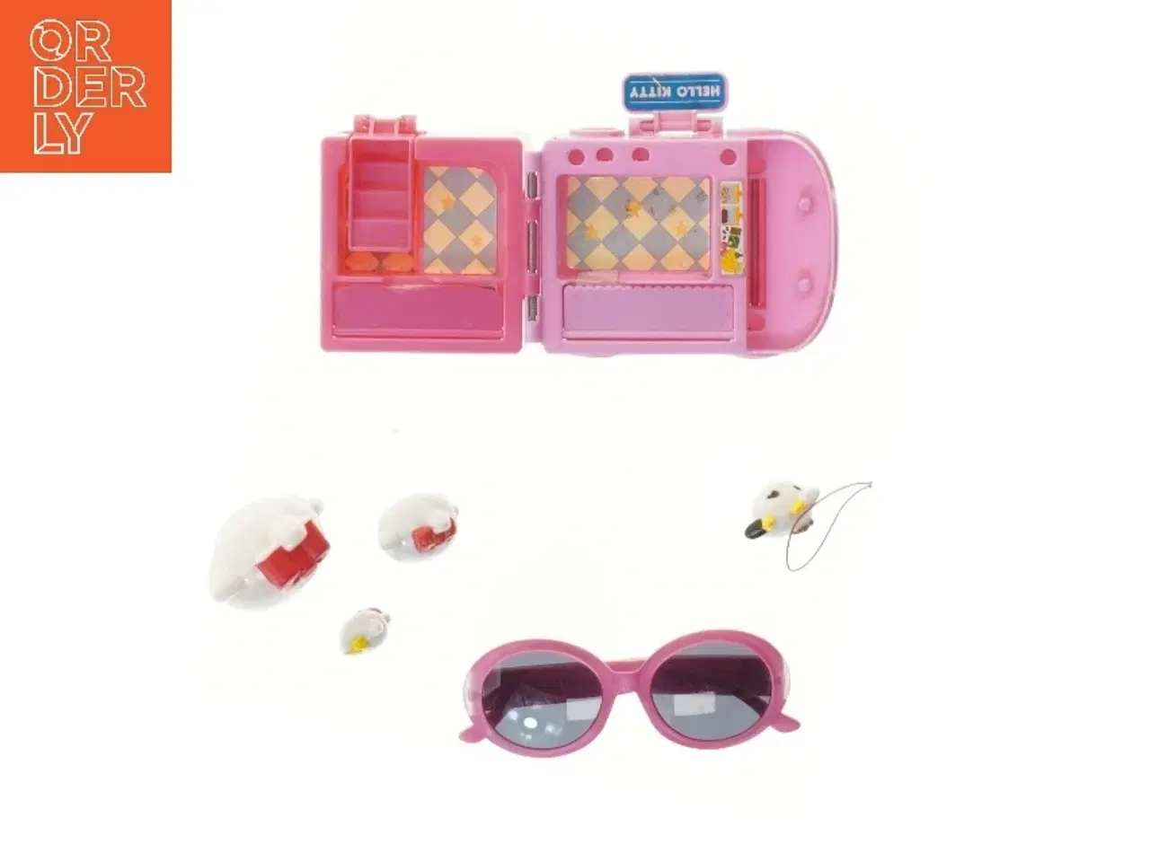 Billede 2 - Hello Kitty isbil med figurer og solbriller fra Hello Kitty (str. 11 cm)