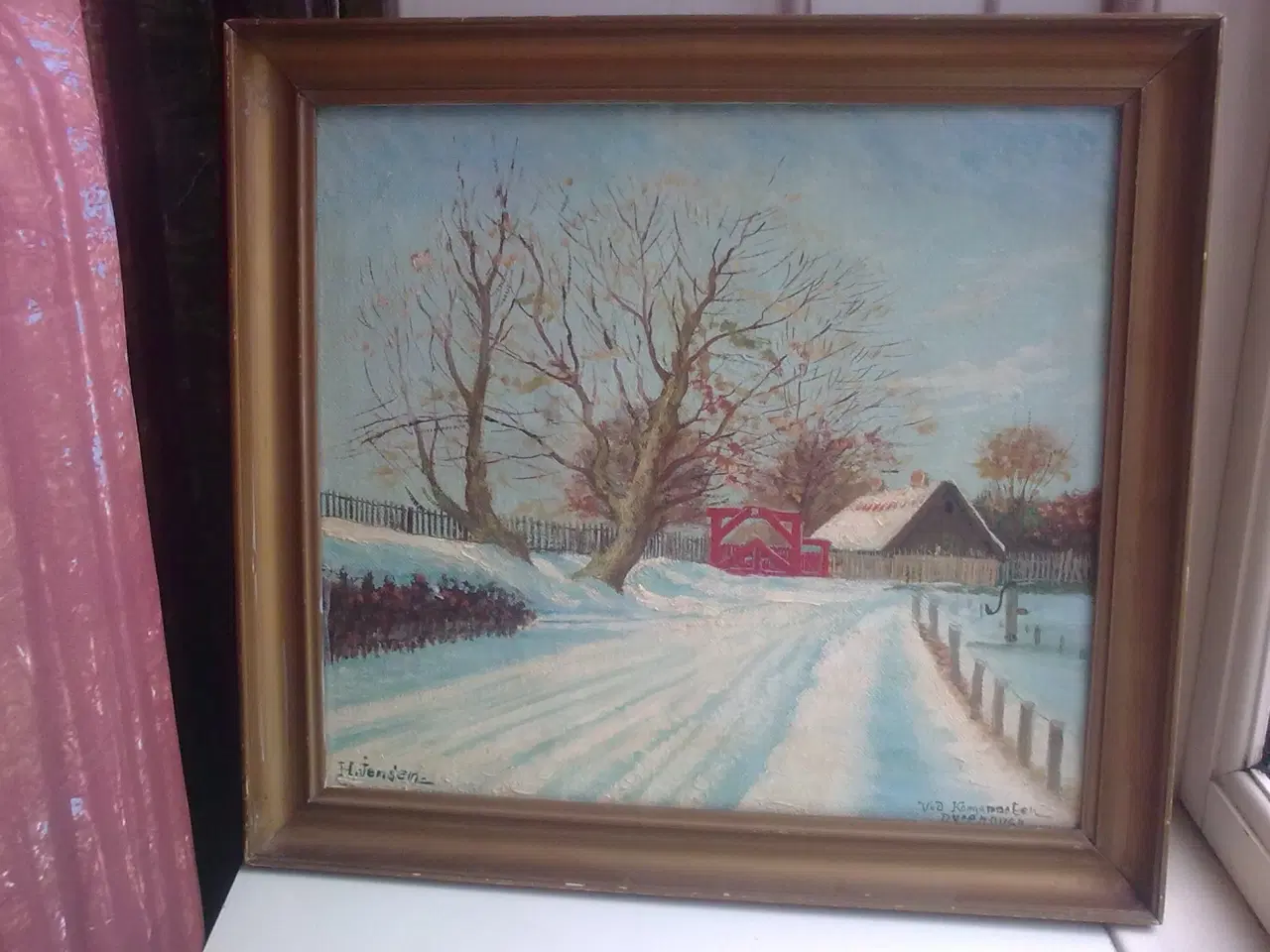 Billede 9 - Vinter og sne v Kongeporten fra 1948 DANMARK