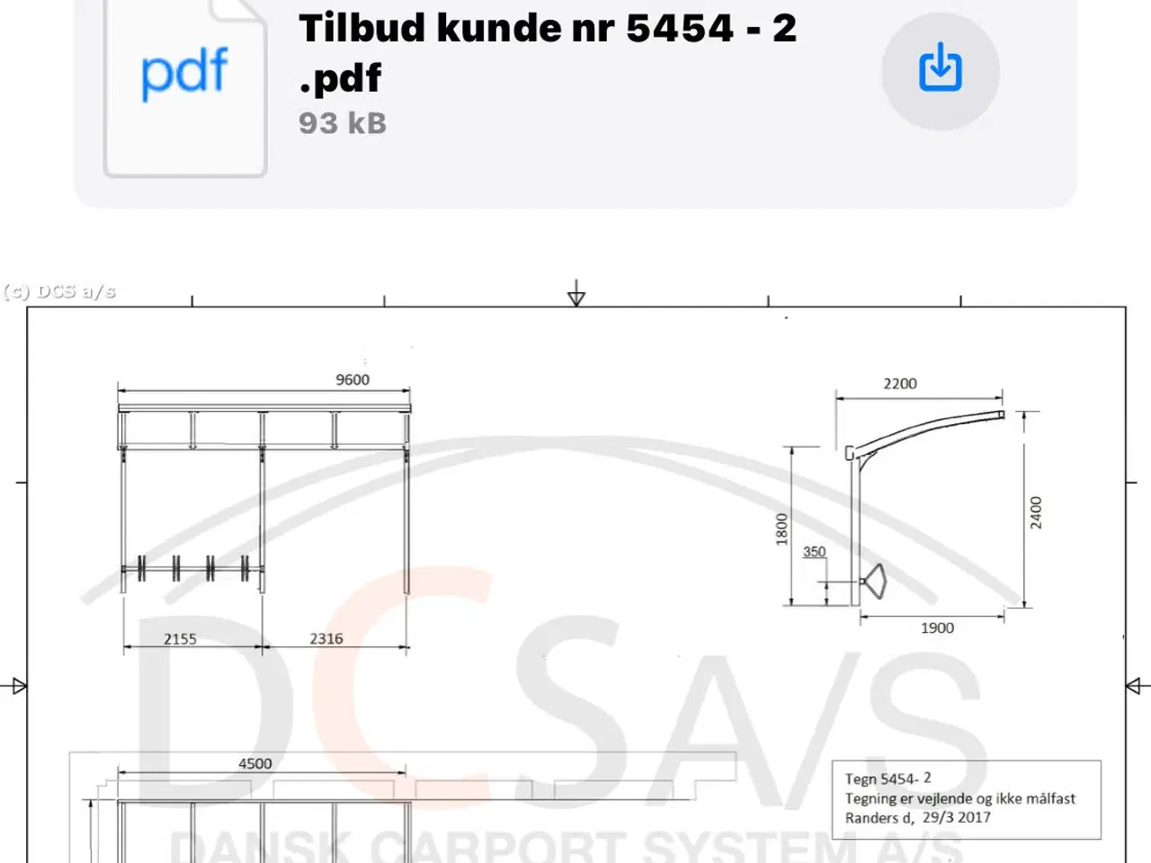Billede 9 - Cykelskur (Dansk carport system)