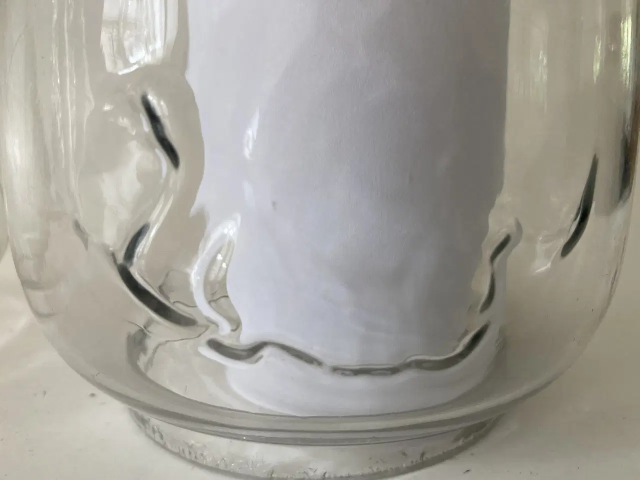 Billede 5 - 3 Flagermus lygte glas, ældre model.