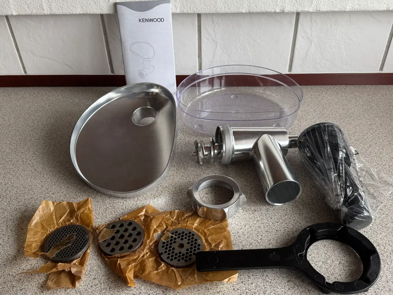 Billede 1 - Kenwood kødhakker til køkkenmaskine