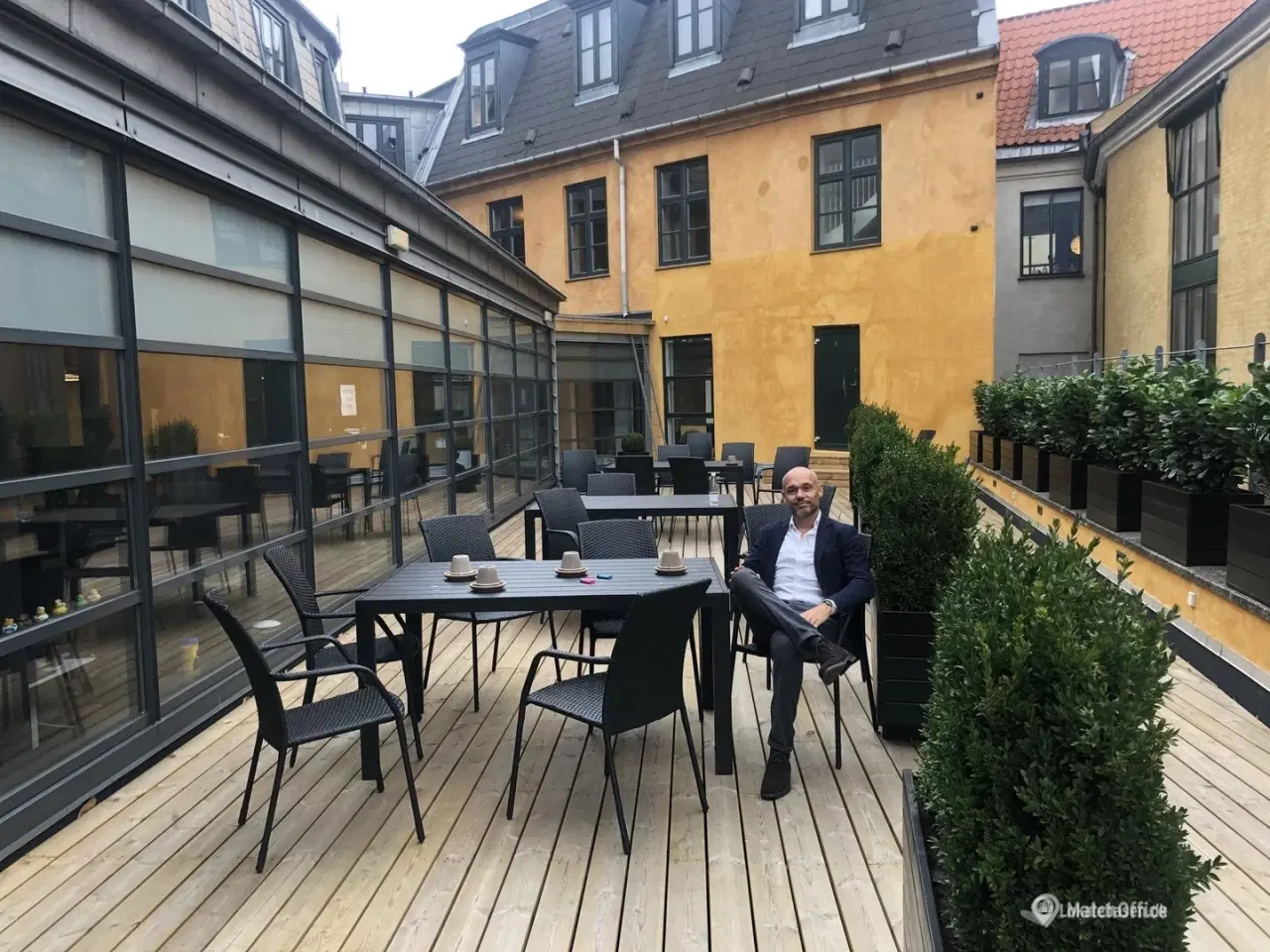 Billede 8 - Kontor med ny tagterrasse på Strøget i København
